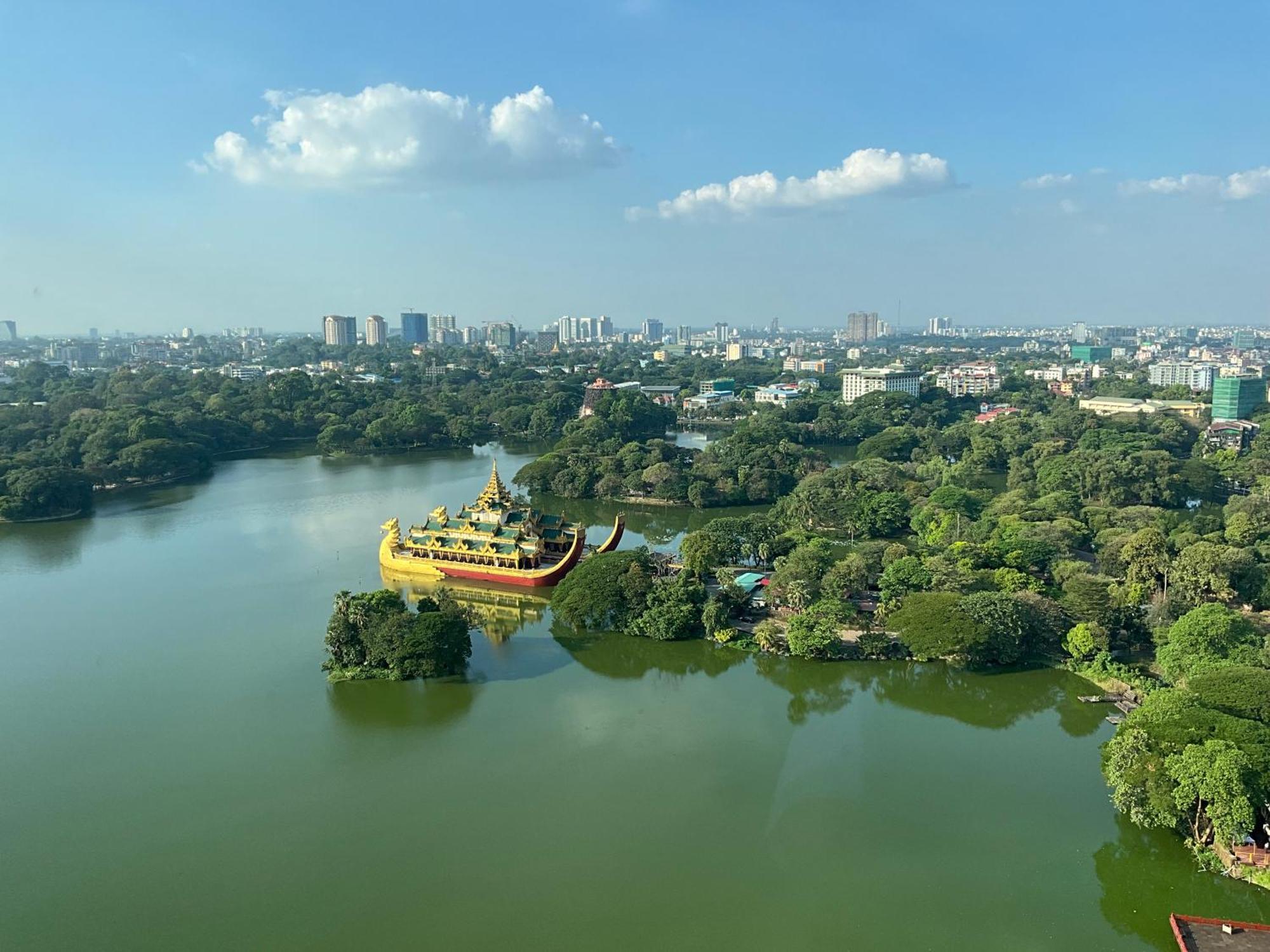 Kantharyar Serviced Apartment Rangoon Buitenkant foto