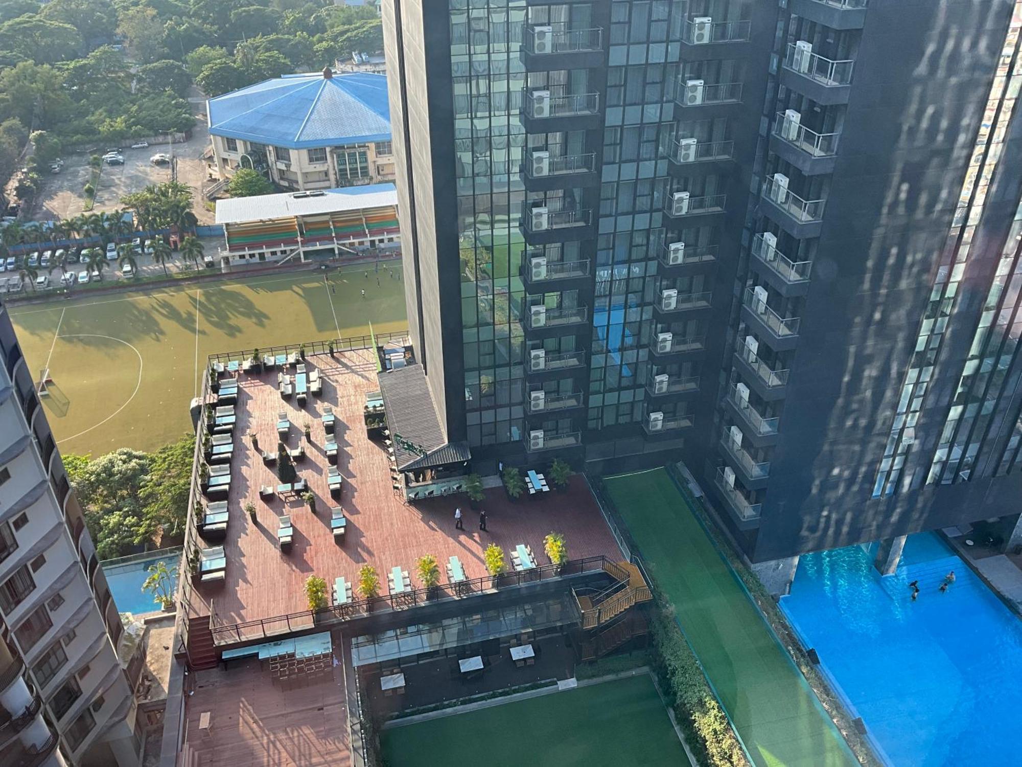 Kantharyar Serviced Apartment Rangoon Buitenkant foto
